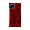 Bold Red Abstract Tough Phone Case - Durable & Unique Protection