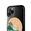 Tough Phone Case - Serene Sailing Sunset Design