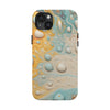 Artistic Marble Tough Phone Case - Stylish and Durable Protection