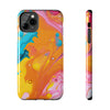 Vibrant Abstract Tough Phone Case | Colorful Protective Cover for Trendsetters