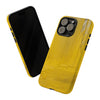 Phone Case Yellow Sculpture Artwork