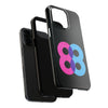 Bold Number 88 Tough Phone Case - Durable Protection with Vibrant Design