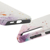 Artistic Tough Phone Cases - Vibrant Watercolor Splash Design