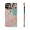 Artistic Marble Tough Phone Case - Stylish & Durable Protection