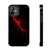 Stylish Tough Phone Case with Lightning Design - Durable Protection for Adventurers