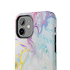 Colorful Marble Tough Phone Case - Durable and Stylish Protection