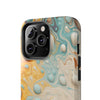 Artistic Marble Tough Phone Case - Stylish and Durable Protection