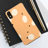 Abstract Polka Dot Tough Phone Case - Durable Protective Cover for Stylish Communication