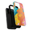 Vibrant Abstract Tough Phone Case | Colorful Protective Cover for Trendsetters