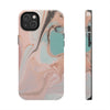 Artistic Marble Tough Phone Case - Stylish & Durable Protection