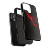 Stylish Tough Phone Case with Lightning Design - Durable Protection for Adventurers