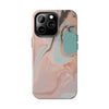 Artistic Marble Tough Phone Case - Stylish & Durable Protection