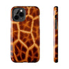 Animal Print Tough Phone Case - Giraffe Inspired Design