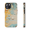 Artistic Marble Tough Phone Case - Stylish and Durable Protection