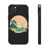 Tough Phone Case - Serene Sailing Sunset Design