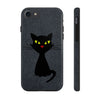 Halloween Black Cat Tough Phone Case