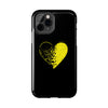 Bold Heart Tough Phone Case - Durable & Stylish Protection for Your Device