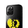 Broken Heart Tough Phone Case - Durable Design for Trendsetters