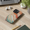 Artistic Tough Phone Cases – Colorful Abstract Marble Design