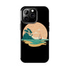 Tough Phone Case - Serene Sailing Sunset Design