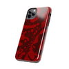 Bold Red Abstract Tough Phone Case - Durable & Unique Protection