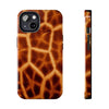 Animal Print Tough Phone Case - Giraffe Inspired Design