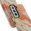 Artistic Tough Phone Cases – Colorful Abstract Marble Design