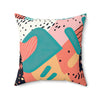 Boho Abstract Decorative Pillow - Modern Art Design for Cozy Homes