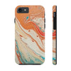 Artistic Tough Phone Cases – Colorful Abstract Marble Design