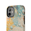 Artistic Marble Tough Phone Case - Stylish and Durable Protection