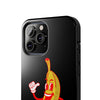 Playful Banana Tough Phone Case - Fun & Durable Protection