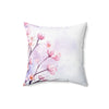 Spring Floral & Easter Eggs Decorative Pillow