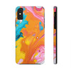 Vibrant Abstract Tough Phone Case | Colorful Protective Cover for Trendsetters