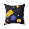 Modern Geometric Decorative Pillow - Abstract Design