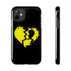 Broken Heart Tough Phone Case - Durable Design for Trendsetters