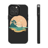 Tough Phone Case - Serene Sailing Sunset Design