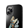 Stylish Beach Vibe Tough Phone Case with Surfing Design