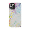 Colorful Marble Tough Phone Case - Durable and Stylish Protection