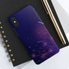 Cosmic Glow Tough Phone Case - Stylish Protection for Tech Lovers