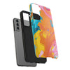 Vibrant Abstract Tough Phone Case | Colorful Protective Cover for Trendsetters