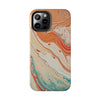 Artistic Tough Phone Cases – Colorful Abstract Marble Design