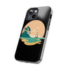 Tough Phone Case - Serene Sailing Sunset Design