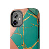 Stylish Tough Phone Cases with Elegant Geometric Design