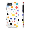 Colorful Polka Dot Tough Phone Case - Durable & Stylish for Everyday Use