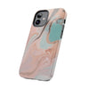 Artistic Marble Tough Phone Case - Stylish & Durable Protection