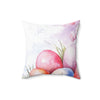 Spring Floral & Easter Eggs Decorative Pillow