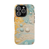 Artistic Marble Tough Phone Case - Stylish and Durable Protection