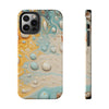 Artistic Marble Tough Phone Case - Stylish and Durable Protection