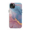 Elegant Marble Design Tough Phone Case - Stylish & Durable Protective Cover