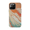 Artistic Tough Phone Cases – Colorful Abstract Marble Design